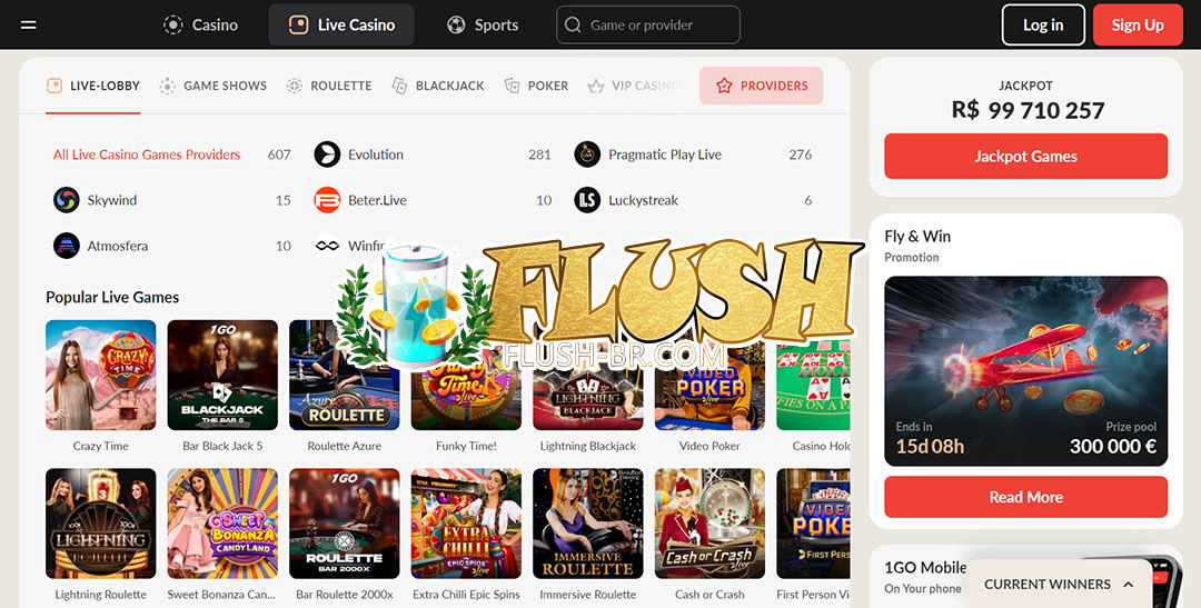 flush casino