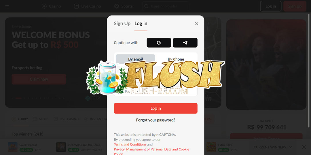flush login