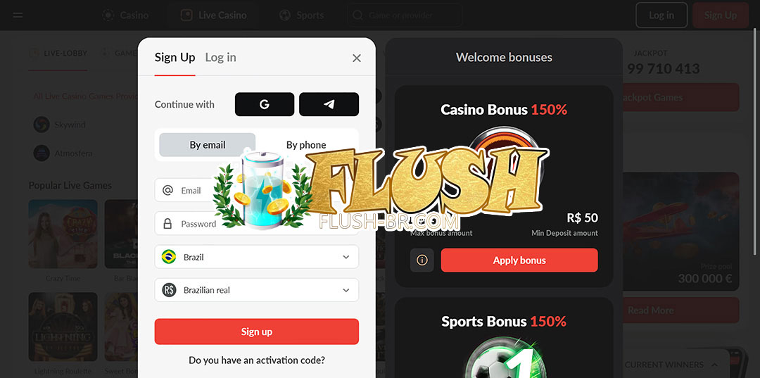 flush registrar